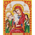 Святая Евгения Канва с рисунком для вышивки Благовест