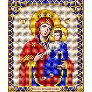  Богородица Иверская Канва с рисунком для вышивки Благовест И-5032