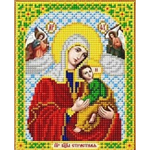  Богородица Страстная Канва с рисунком для вышивки Благовест И-5078
