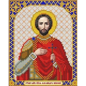  Святой Александр Невский Канва с рисунком для вышивки Благовест И-5113