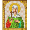 Святая Антонина Канва с рисунком для вышивки Благовест