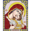 Богородица Кардиотисса Канва с рисунком для вышивки Благовест