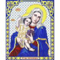 Богородица Покрывающая Канва с рисунком для вышивки Благовест