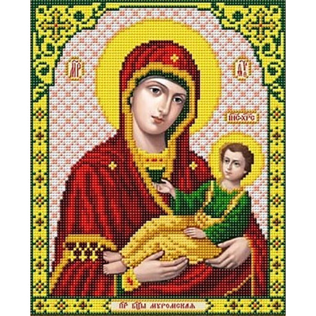  Богородица Муромская Канва с рисунком для вышивки Благовест И-4081