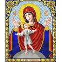 Богородица Теребинская Канва с рисунком для вышивки Благовест
