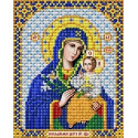 Богородица Неувядаемый цвет Канва с рисунком для вышивки Благовест