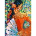 Фламенко Раскраска картина по номерам Color Kit