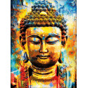 Будда Раскраска картина по номерам на холсте