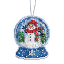 Снеговик- шар Набор для вышивания MILL HILL