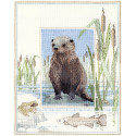 Otter Набор для вышивания Derwentwater Designs