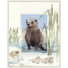  Otter Набор для вышивания Derwentwater Designs WIL6