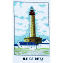 PHARE ILE DE BATZ (Маяк Иль до Бац) Набор для вышивания Le Bonheur des Dames