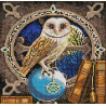  Мудрая птица Канва с рисунком для вышивки бисером Конек 1206