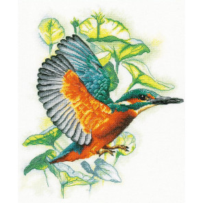  Flying kingfisher Набор для вышивания LanArte PN-0200091