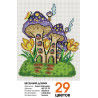  Весенний домик Алмазная вышивка мозаика Белоснежка 487-ST-PS