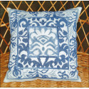 Голубой орнамент Набор для вышивания подушки Haandarbejdets Fremme