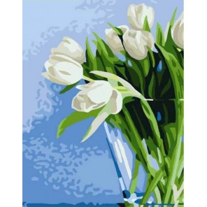 Весенний букет Раскраска картина по номерам акриловыми красками на холсте