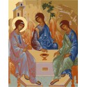 Святая Троица Раскраска по номерам на холсте Menglei