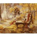 Время листопада Раскраска картина по номерам на холсте Menglei