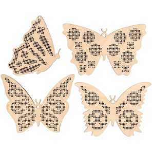  Бабочки Заготовки для вышивки Щепка ОР-293