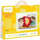 Набор Совушки с яблоком Картина из шерсти Toyzy