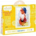 Набор Лисичка модница Картина из шерсти Toyzy