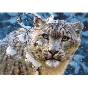 Снежный леопард Пазлы Castorland