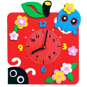 Яблоко часы Набор для творчества из фоамирана Color Kit