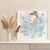 3 Маленькая фея с птичками Детские Для детей Для девочек Дети Раскраска картина по номерам на холсте