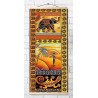  Африканский орнамент Панно Раскраска картина по номерам на цветном холсте Molly KM1116