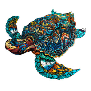  Морская черепаха (S) Деревянные 3D пазлы Woodbests 6230-WP