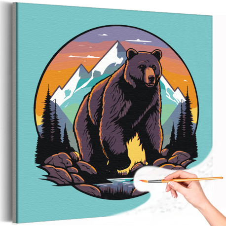 Раскраски медведей и медвежат распечатать на А4 или скачать