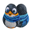 Пингвин Набор для вышивки бисером Кроше