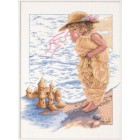 Девочка с замками из песка 13730 Набор для вышивания Dimensions ( Дименшенс )