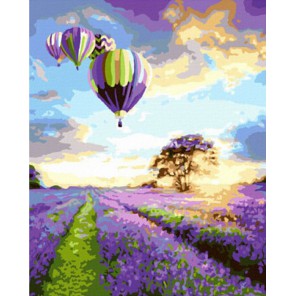 Воздушные шары Раскраска картина по номерам на холсте