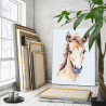 3 Портрет жеребенка Животные Лошади Кони Для детей Детская 100х125 Раскраска картина по номерам на холсте