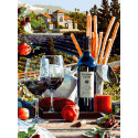 Калифорнийское вино Раскраска картина по номерам на холсте Белоснежка
