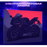 Стильный мотоцикл на красном фоне Байк Спорт Для мужчин 80х100 Раскраска картина по номерам на холсте