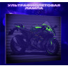 Зеленый гоночный мотоцикл Байк Спорт Для мужчин 80х100 Раскраска картина по номерам на холсте