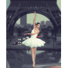  Балет в Париже Раскраска картина по номерам на холсте ZX 24155