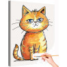 1 Вредный рыжий котик Животные Коты Кошки Котята Мем Для детей Детская Для мальчика Для девочки Смешная Мультики Раскраска карти