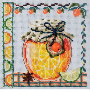 Апельсиновый джем Набор для вышивания Марья Искусница 13.003.41