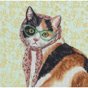 Мама-кошка Набор для вышивания Dimensions