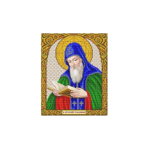  Святой Арсений Канва с рисунком для вышивки бисером Благовест ИС-4057
