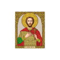 Святой Виктор Канва с рисунком для вышивки бисером Благовест