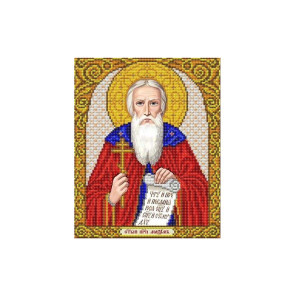  Святой Максим Канва с рисунком для вышивки бисером Благовест ИС-4070