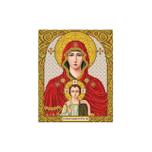  Богородица Услышательница Канва с рисунком для вышивки бисером Благовест ИС-4075