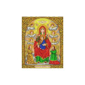 Богородица Сицилийская Канва с рисунком для вышивки бисером Благовест