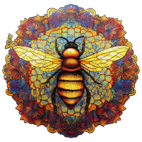  Золотая пчела (L) Деревянные 3D пазлы Woodbests 6317-WP