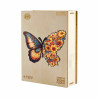  Цветочная бабочка (M) Деревянные 3D пазлы Woodbests 6371-WP
